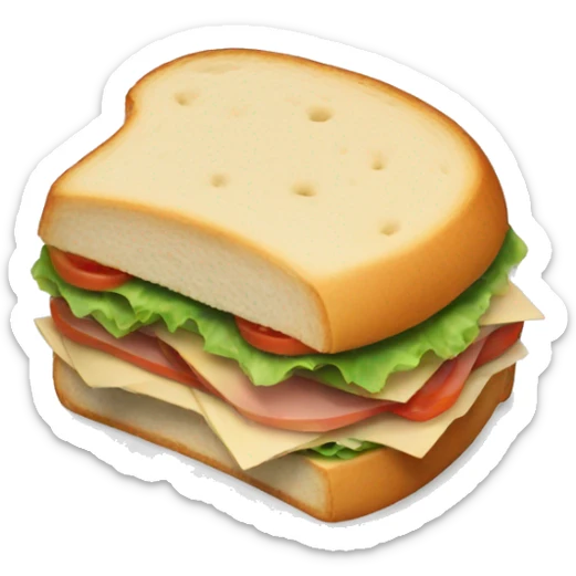 Sandwich sticker