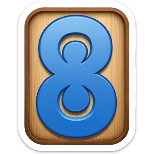 A sign that say 67 but I want the 67 blue and the outside green sticker