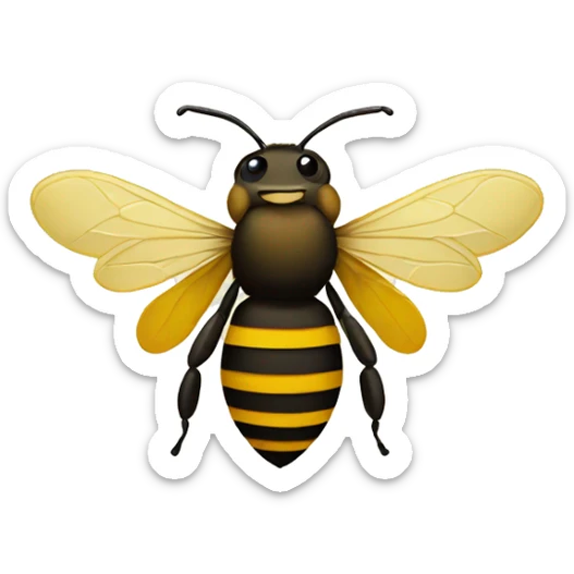 Bee sticker