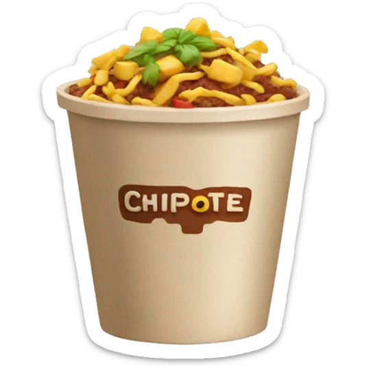 Chipotle  sticker