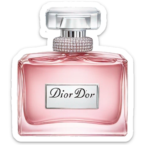 Dior perfume sticker