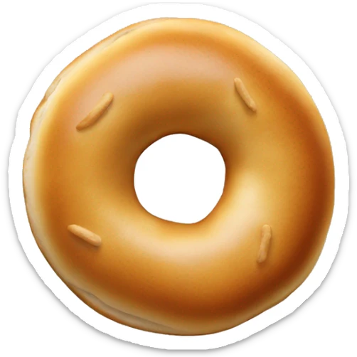Bagel sticker