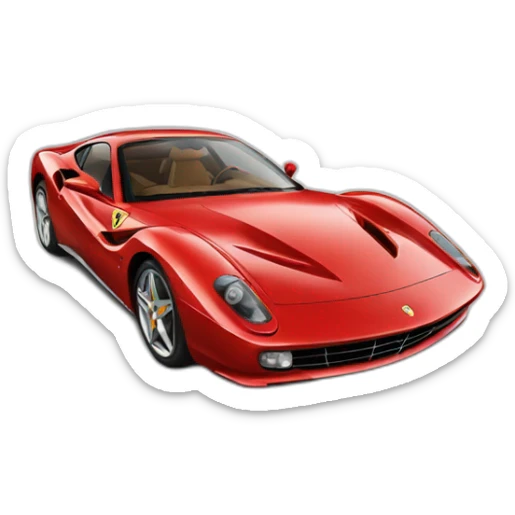 Ferrari logo sticker