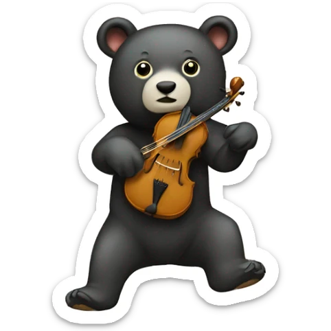 Bär String  sticker