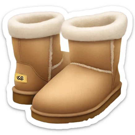 UGG slippers  sticker