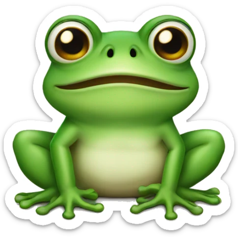 frog  sticker