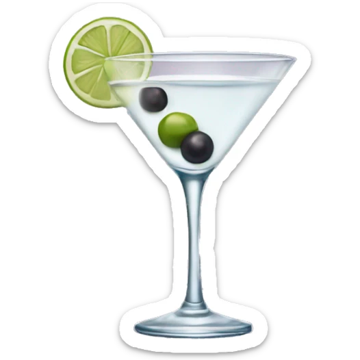 Martini sticker