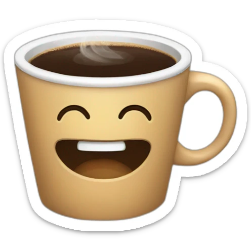 Coffe-break sticker