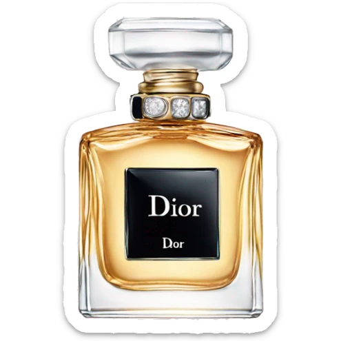 Dior perfume  sticker