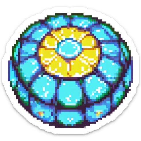 gime me an emoji of the fairy as a ball of light in zelda sticker