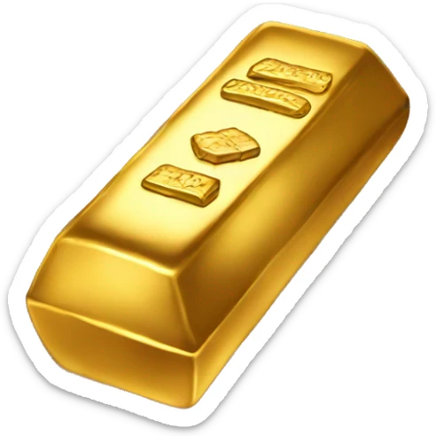 Bar of Gold  sticker