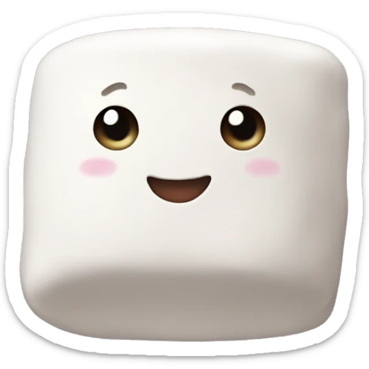 Marshmallow  sticker
