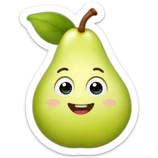 pear sticker