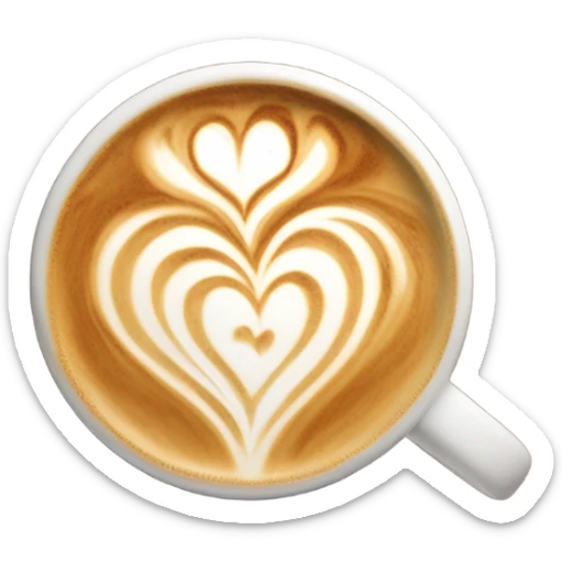 Latte  sticker