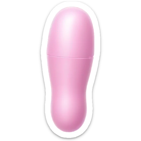 Pink massager sticker