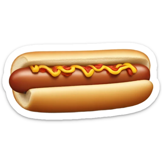 Hot Dog  sticker