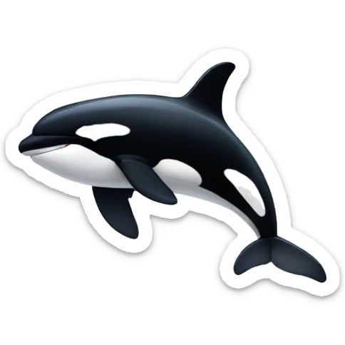 Orca  sticker