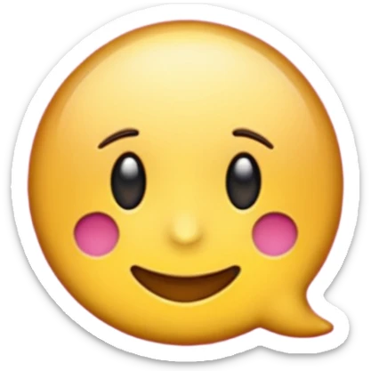 The emoji should be as letters of 7687 and the color of the font should be animated of pink and gold moving. sticker