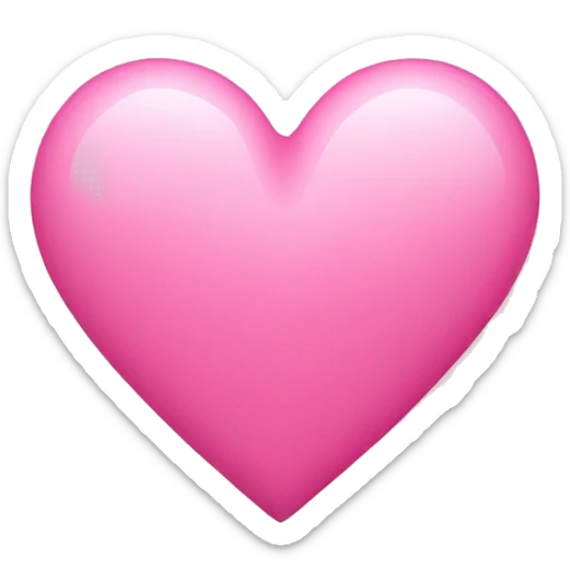 pink Heart  sticker