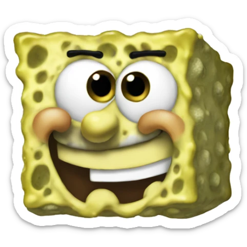 spongebob  sticker