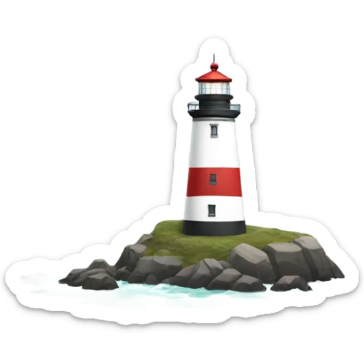 lighthouse sticker