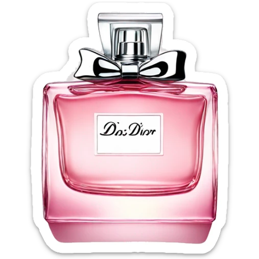 Miss dior perfume sticker