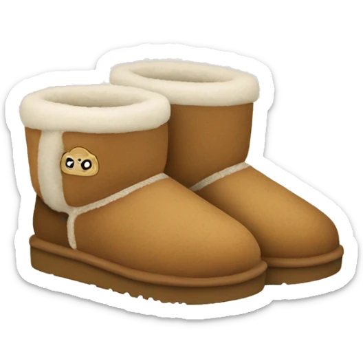 UGG slippers  sticker
