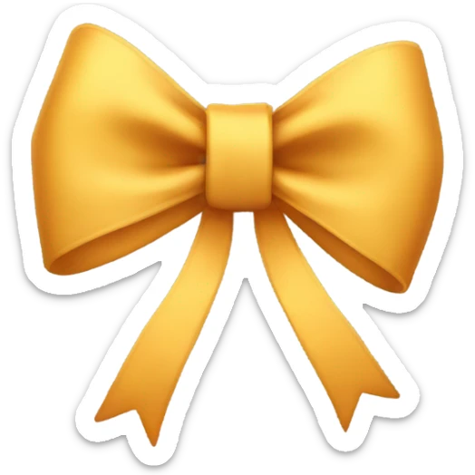 bow  sticker