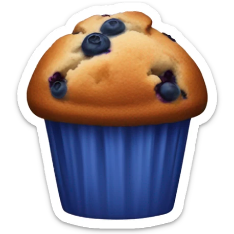 Blueberry muffin  sticker