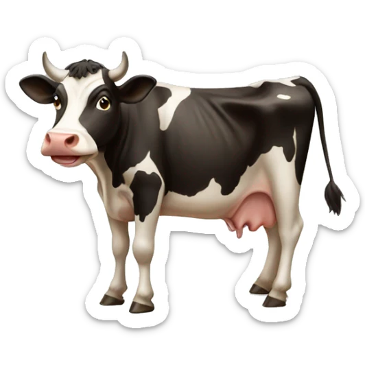 cow  sticker