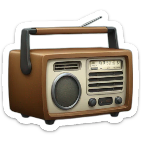 Radio sticker