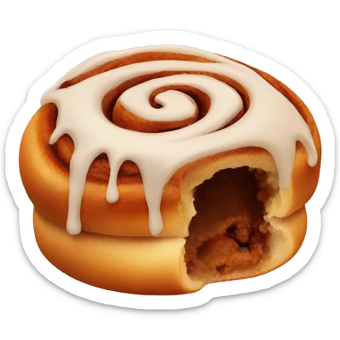 cinnamon bun sticker