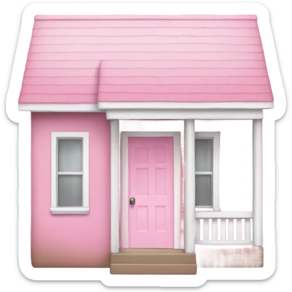 A sign that says the girls room on it and make pink and white text sticker