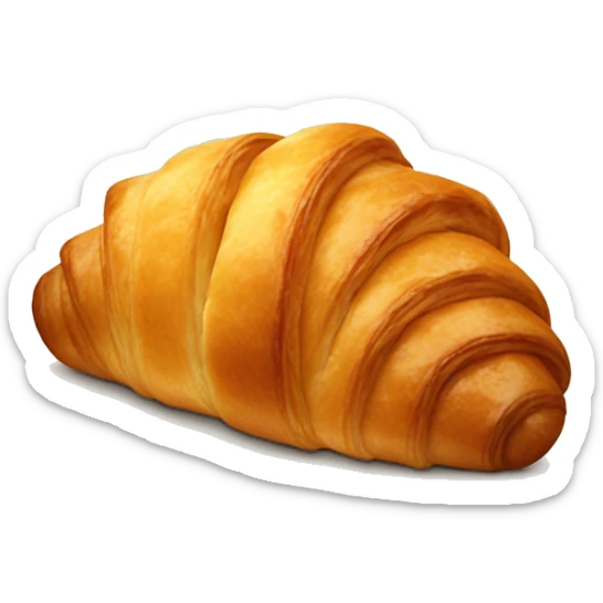 Croissant sticker