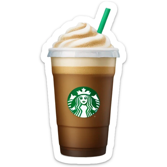 Starbuck Ice coffee sticker