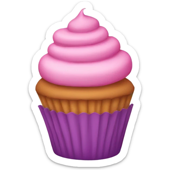 Cupcake sticker