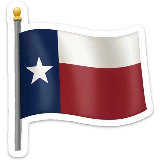 texas flag sticker