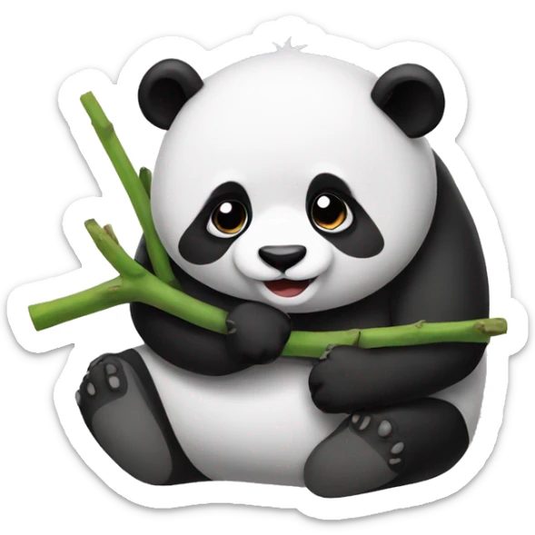 Panda sticker