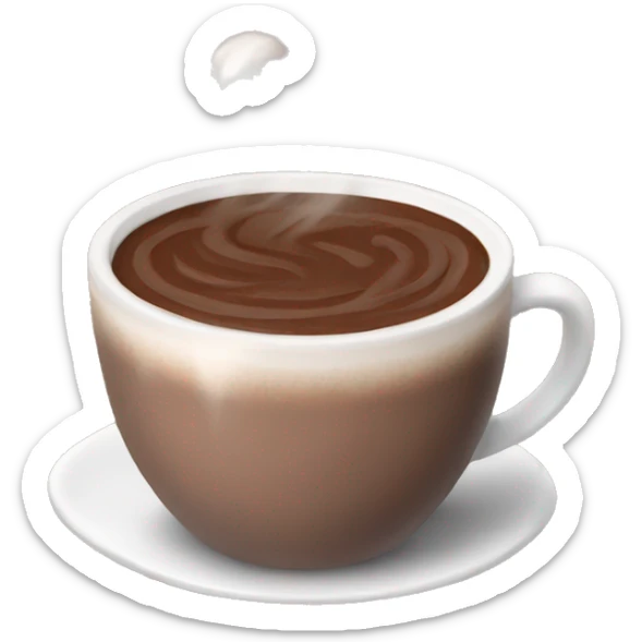 Hot chocolate  sticker