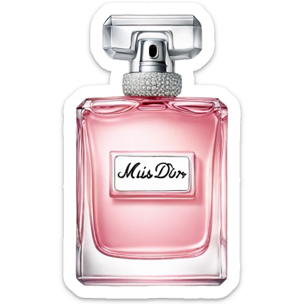 Miss dior perfume sticker