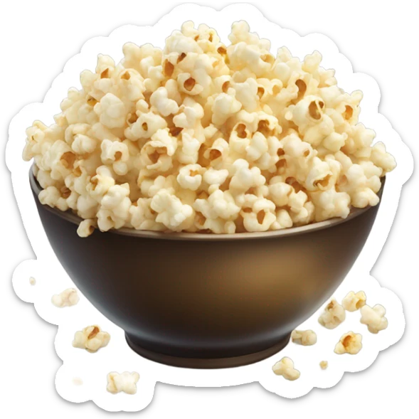 Popcorn sticker