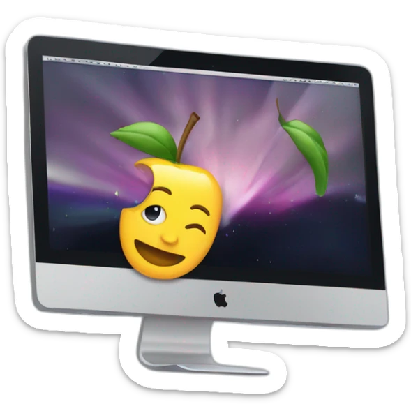Imac sticker