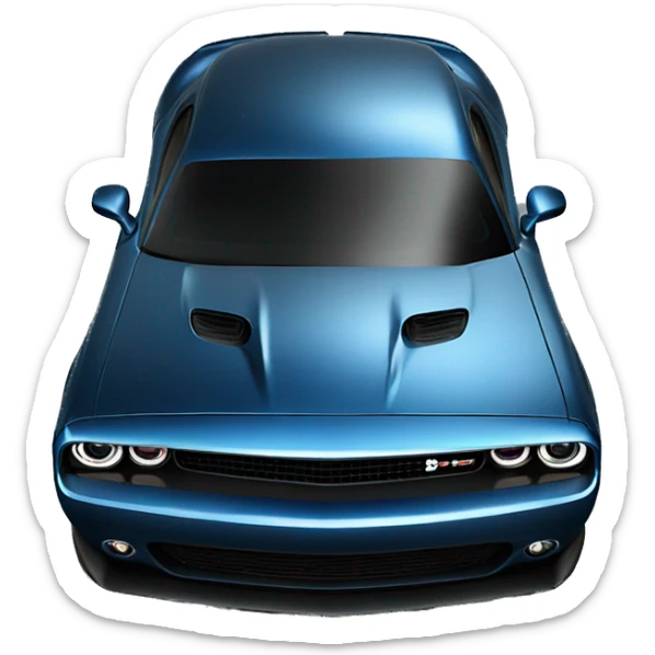 Dodge challenger sticker