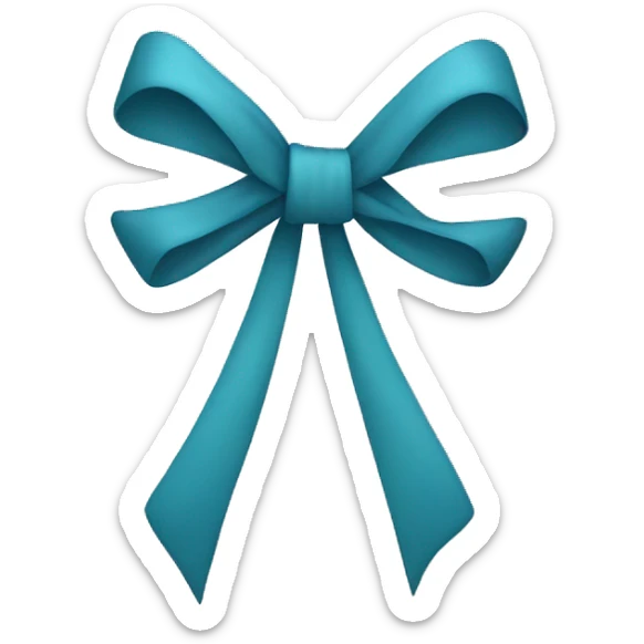Bow sticker