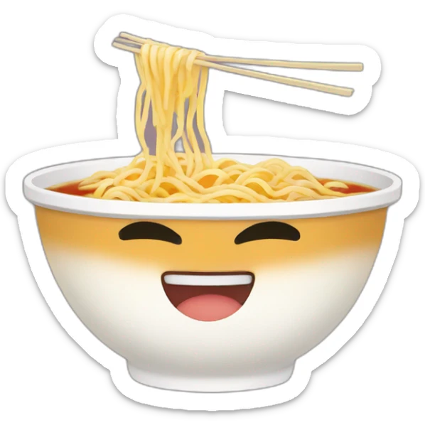 Ramen sticker