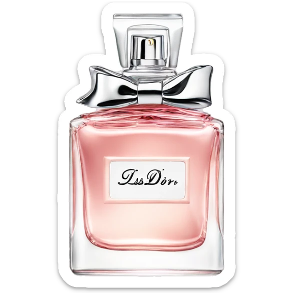 Miss dior perfume sticker