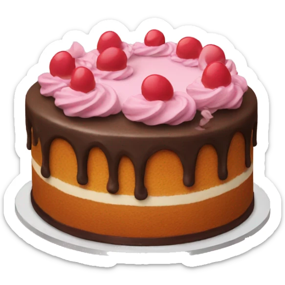 Cake sticker