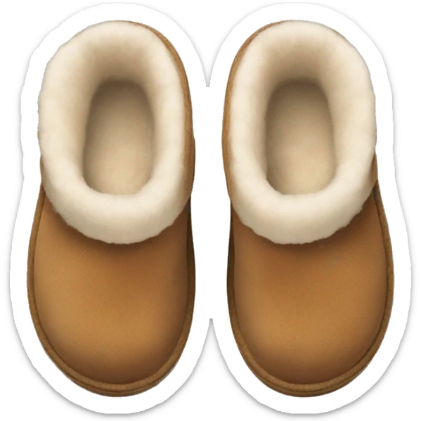 UGG slippers  sticker
