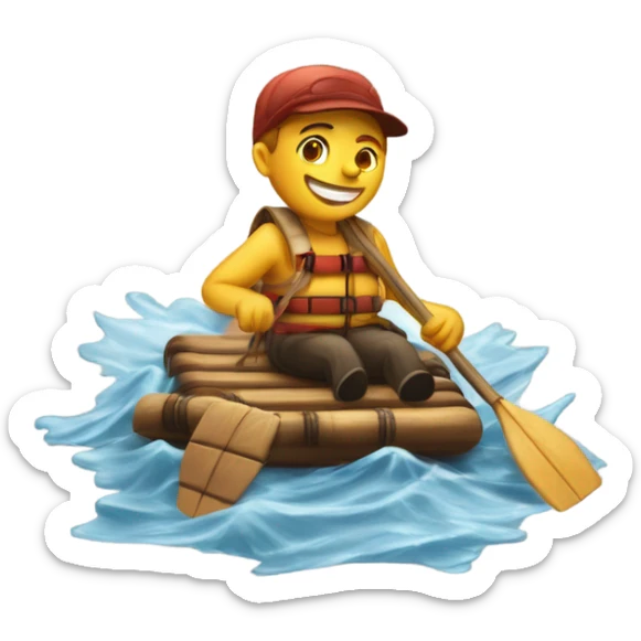 on a raft, four by four, animal style, extra shingles with a shimmy and a squeeze, light axle grease, make it cry, burn it, and let it swim. sticker