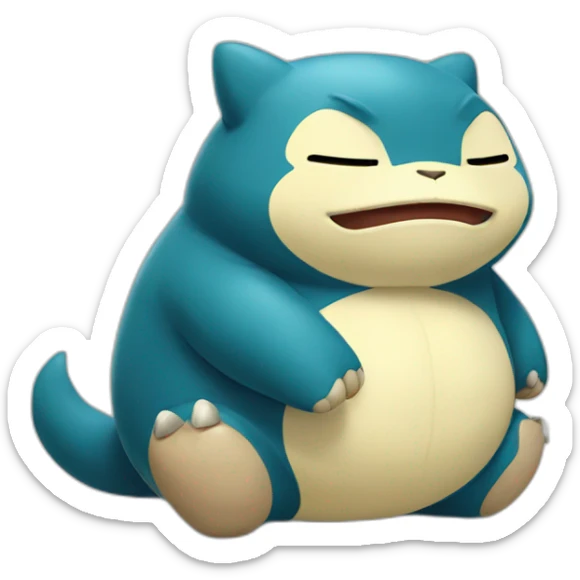 Snorlax sticker